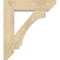 Ekena Millwork Imperial Slat Rough Sawn Bracket w/ Offset Brace, Douglas Fir, 8"W x 30"D x 34"H BKT0806X30X34IMP06RDF - alternate 2